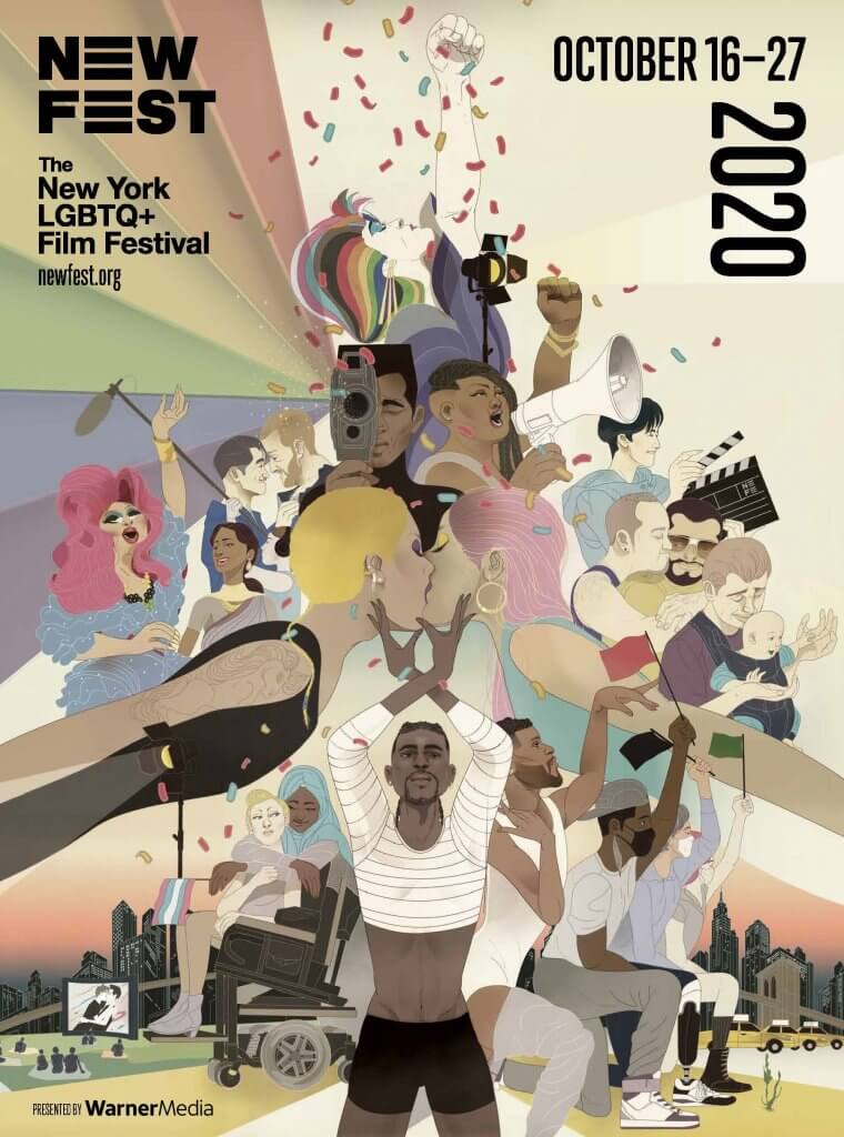 2020 New York LGBTQ Film Festival official poster
